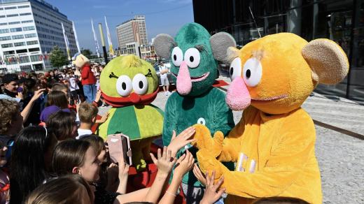 Postavičky Muf, Jů a Hele na 64. mezinárodní festivalu filmů pro děti a mládež, Zlín Film Festival 2024