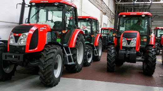 Traktory firmy Zetor