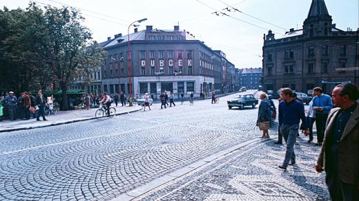 Srpen 1968 v Hradci Králové - Havlíčkova ulice