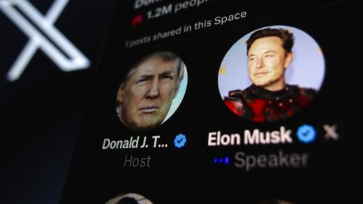 Elon Musk zpovídal online Donalda Trumpa