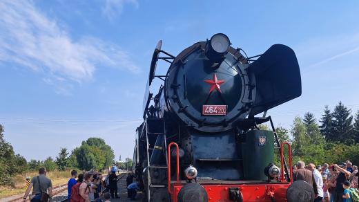 Parní lokomotiva Rosnička