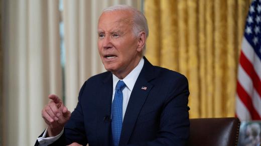 Joe Biden, projev k národu