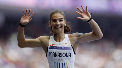Atletka Karolína Maňasová postoupila do semifinále sprintu na 100 metrů při olympijských hrách v Paříži