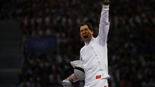 Jiří Beran slaví na závěr své kariéry olympijský bronz
