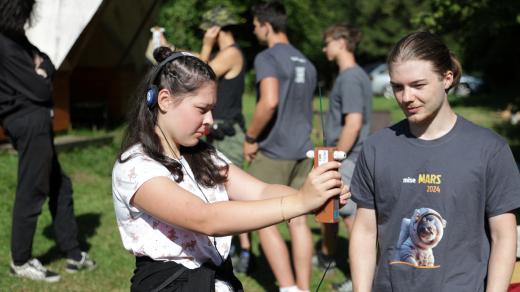 FelCamp pořádá elektrotechnická fakulta ČVUT pro studenty středních škol u Orlické přehrady na Písecku