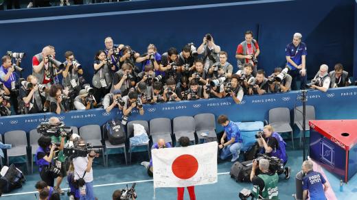 Novináři na olympiádě v Paříži