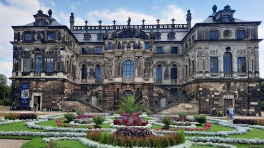 Velká zahrada v Drážďanech připomíná Versailles