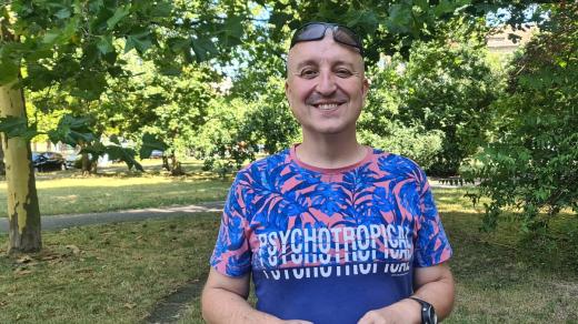 Ředitel Festivalu na ulici Lukáš Krásný