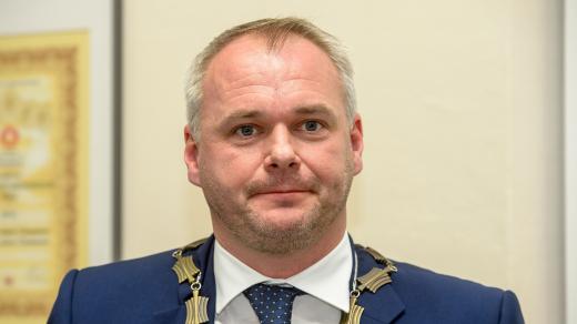Primátor Chomutova Marek Hrabáč (ANO)