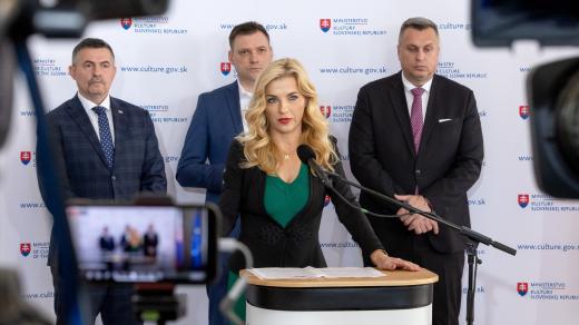 Martina Šimkovičová, slovenská ministryně kultury