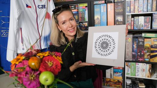 Petra Volanec Němečková v rozhlasové kavárně