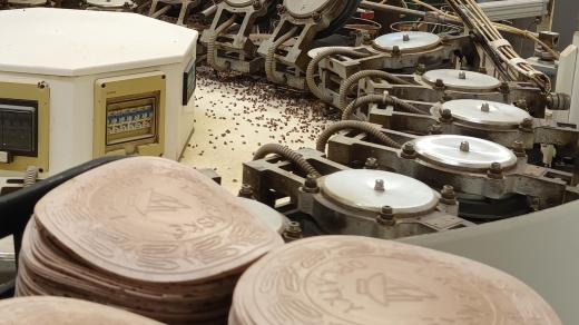 Výroba lázeňských oplatků, Luhačovice