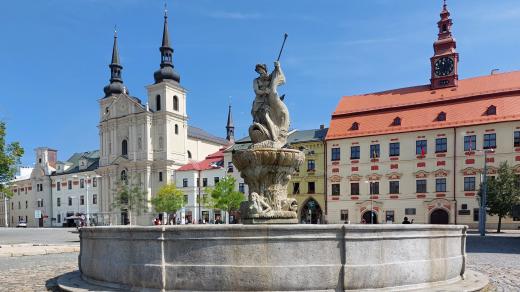 Masarykovo náměstí v Jihlavě