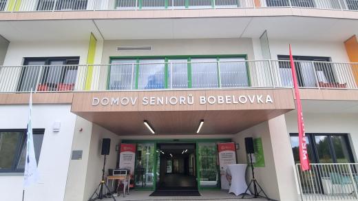 Nový Domov seniorů Bobelovka u Jindřichova Hradce