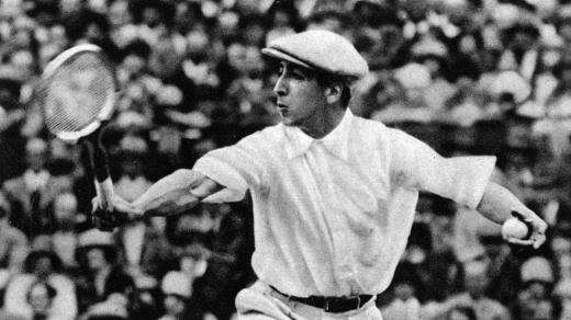 René Lacoste na Wimbledonu 1928