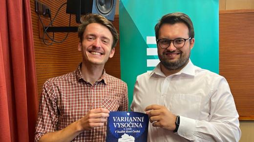 Alfed Habermann a Lukáš Dvořák, pořadatelé festivalu Varhanní Vysočina