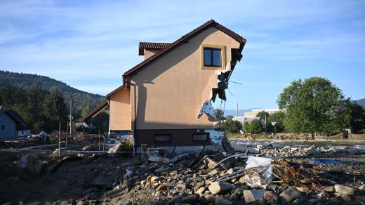 Olomoucký a Moravskoslezský kraj zasáhly v září ničivé povodně