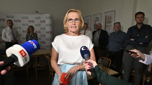 Šéfka KSČM Kateřina Konečná