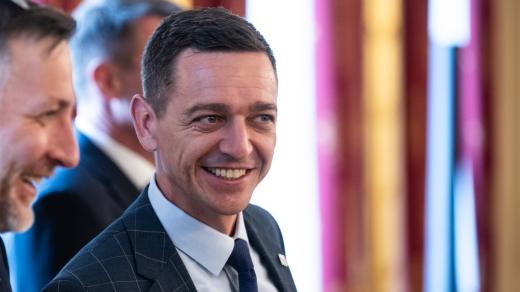 Setkání hejtmanů s prezidentem. Jan Grolich