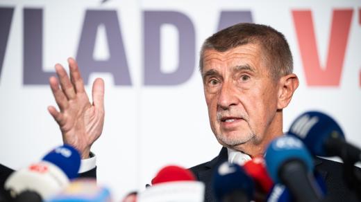 Tisková konference ANO, Andrej Babiš
