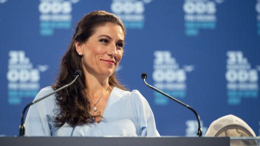 Eva Decroix na 31. kongresu ODS
