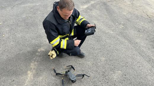 Hasiči mapují škody po povodních i pomocí dronů