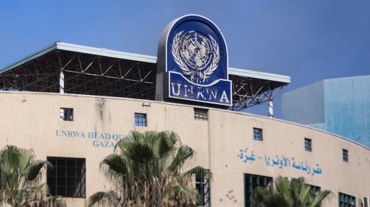 Centrála UNRWA v Gaze