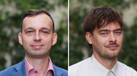 Martin Pánek (vlevo) a Jakub Komárek