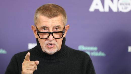 Předseda hnutí ANO Andrej Babiš