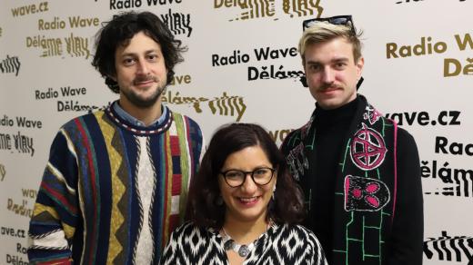 Tomáš Hlaváček, Lucie Fuková a Nicolas Kourek