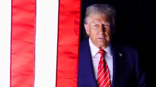 Republikánský kandidát na prezidenta Donald Trump