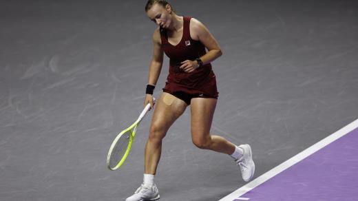 Tenistka Barbora Krejčíková na Turnaji mistryň (archivní foto)
