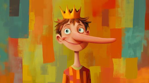 Tenhle princ má velký nos!