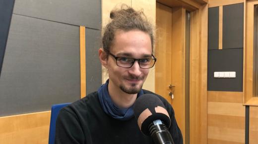 Adam Kořán, herec Městského divadla Zlín, moderátor Českého rozhlasu Zlín
