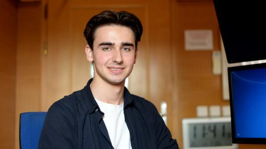 Student a autor projektu Doučebnice Michal Branda