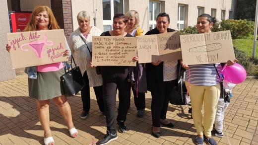 Pochod za odškodnění obětí nedobrovolné sterilizace
