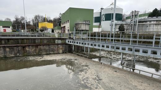 Čistírna odpadních vod v Liberci obsluhuje dva okresy