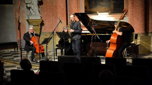 Vystoupení rakouského Phace Ensemble na festivalu Music Olomouc