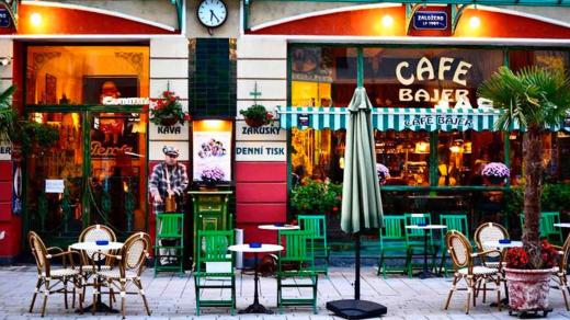 Café Bajer v Pardubicích