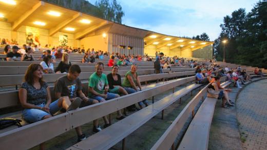 Letní kino Háječek v Českých Budějovicích