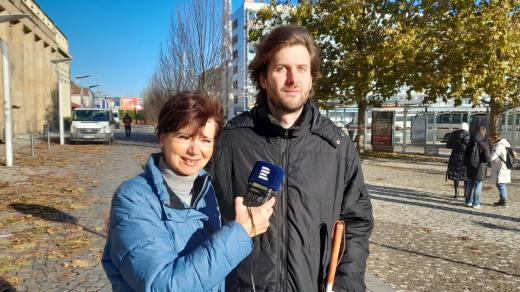 Zdena Kabourková a Matěj Žaloudek