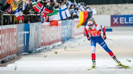 Markéta Davidová ovládla závod ve sprintu