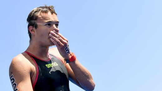 Český plavec Martin Straka