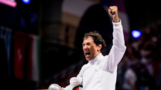 Český kordista Jiří Beran