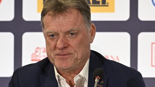 Trenér české hokejové reprezentace Radim Rulík