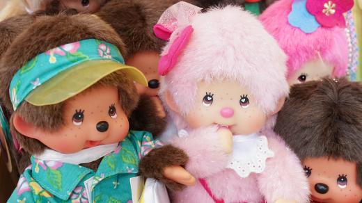 Originální japonský "mončičák" neboli Monchhichi