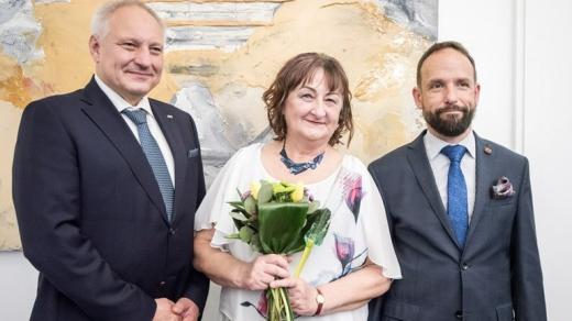 Lenka Kocierzová, ostravská Seniorka roku 2017