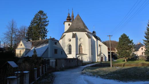Kostel sv. Jana Křtitele ve Velkých Losinách