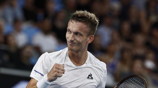 Jiří Lehečka na Autralian Open 2025
