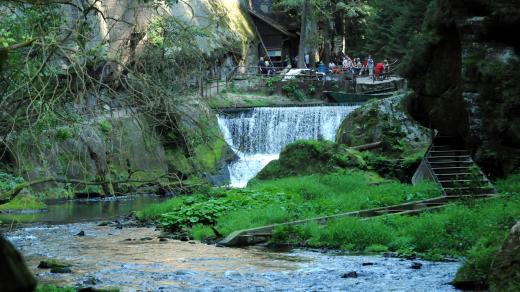 Hřensko, Edmundova soutěska
